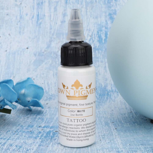 Semi-permanent Tattoo Pigment Weiß 30ml 2