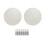 2 Vassoi Tonda con 20 Spilli Metallici Dentali 1