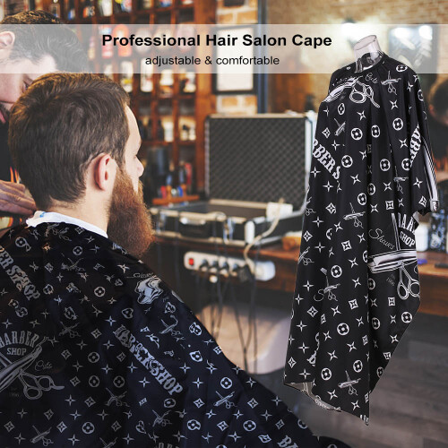 Adjustable Waterproof Haircut Salon Cape 2