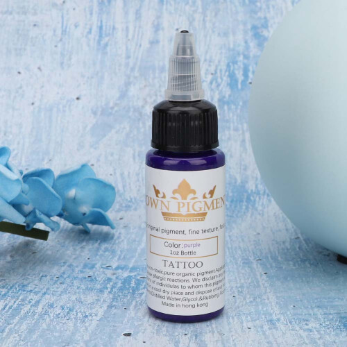 Semi-Permanent Tattoo-Tinte Lila 30ml 2