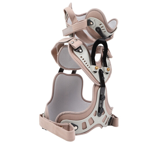 (Gray Average) Lightweight Neck Chest Post-Surgery Brace 1
