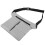 Barber-Scherenhalter-Taschenhalter-PU-Leder-Silber 2