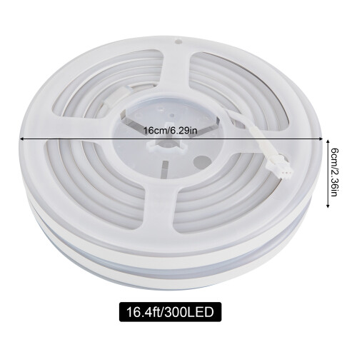 Waterproof RGB Lights 16.4ft LED Rope Lights 1