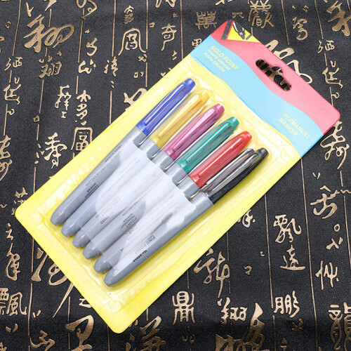 6x Waterdichte Tattoo Marker Pen Semi-permanent 1