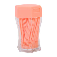 200pcs Double Head Toothpick Orange (Tartar Removal)