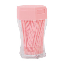 200 Stk Doppelkopf-Zahnstocher zur Zahnsteinentfernung, Pink