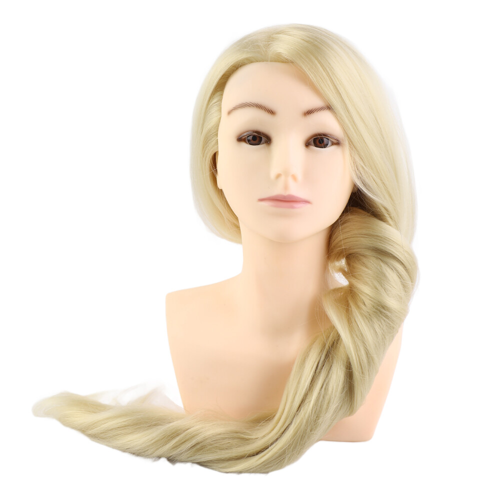 Unisex Mannequin Head For Braiding Hairdresser Cosmetology Dummy Head