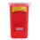 Disposal Container Case Waste Tattoo Blade Syringe Needle Storage Red 1