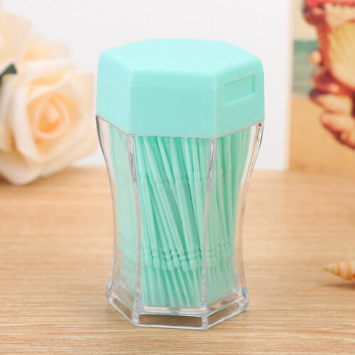 200pcs Double Head Toothpick Green (Tartar Removal) 2