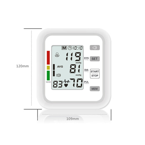 Oberschenkel-Blutdruckmesser mit großem LCD-Display 1