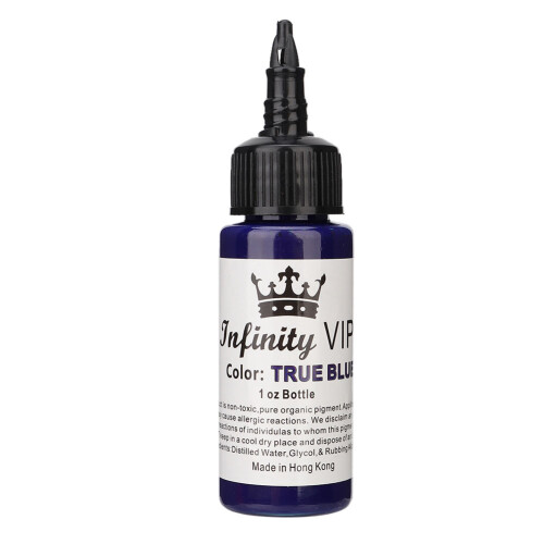 30ml Semi-Permanent Tattoo Tinte Blau Langlebig 1