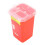 Disposal Container Case Waste Tattoo Blade Syringe Needle Storage Red 3