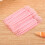 100pcs Double Head Teeth Cleaning Floss Pick (Pink) 3