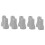 10x Speichelabsauger-Adapter Zahnmedizin-Saugkit 3