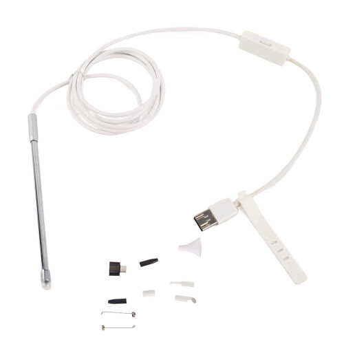 4.9mm Visual Ear Nose Endoscope Camera LED Light