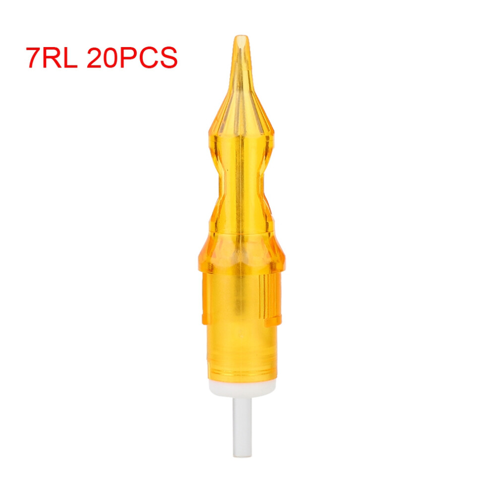 20Pcs/Set Disposable Eyebrow Tattoo Needles RL Series (7RL)