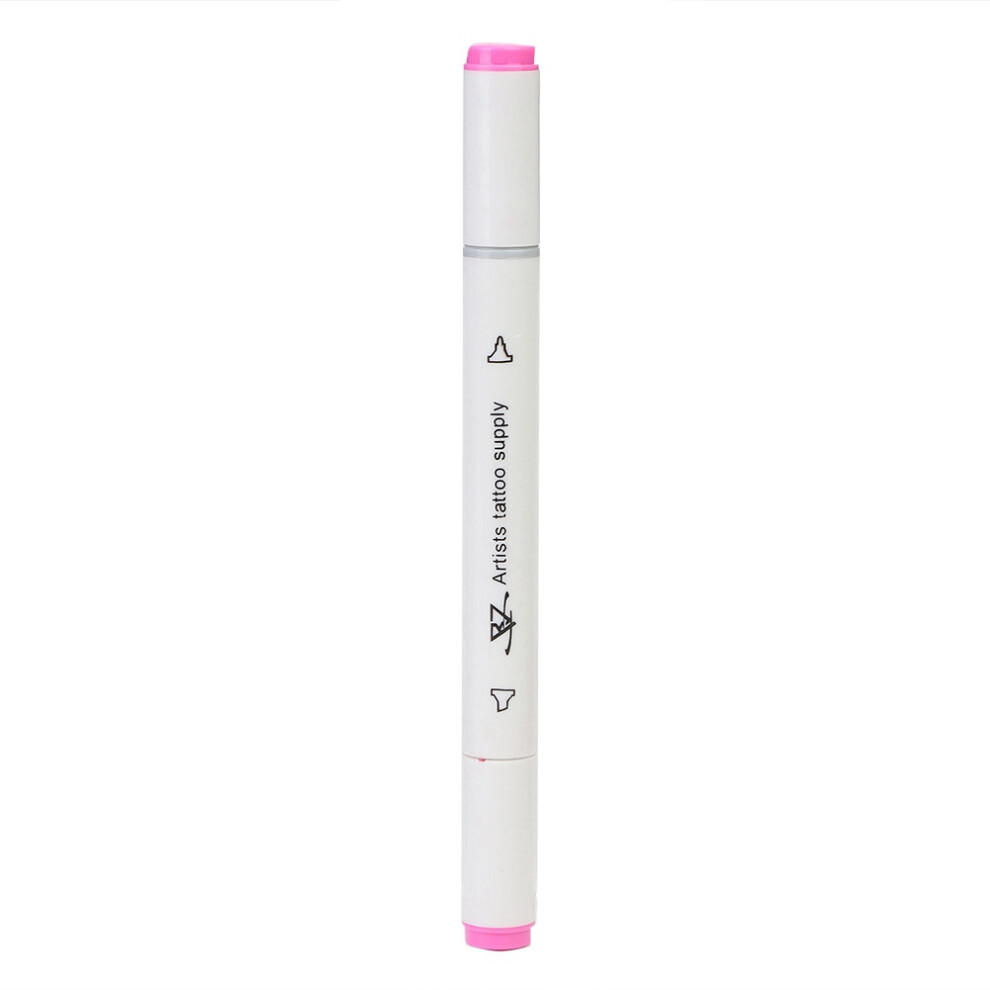 Pink Double End Tattoo Positioning Skin Marker Pen (Pink)