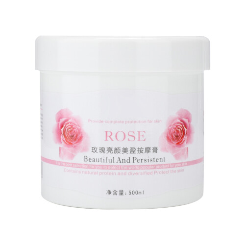 Rose Extract Massage Cream 500g Oil Control Moisturizing