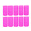 10x Haarschellen-Roller Salon Styling Tool Typ 24 1