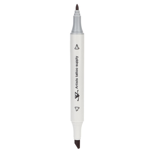 Tattoo-Markerstift Doppelseitig Schwarz 2