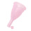 Menstrual Cup Silikon Feminine Hygiene Pink L 2