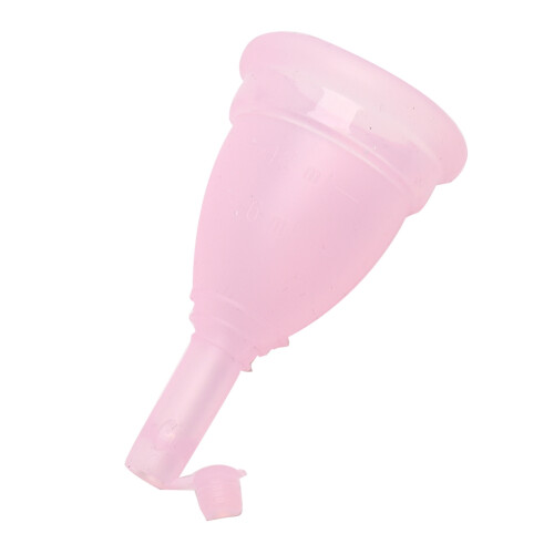 Menstrual Cup Silikon Feminine Hygiene Pink L 1
