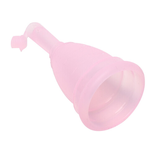 Menstrual Cup Silikon Feminine Hygiene Pink L 2