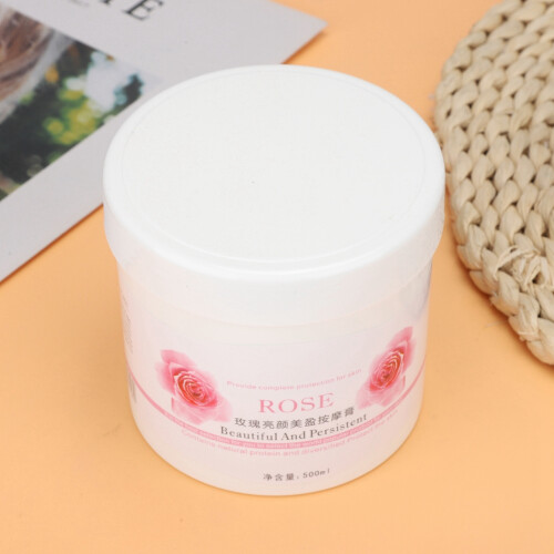 Rose Extract Massage Cream 500g Oil Control Moisturizing 2
