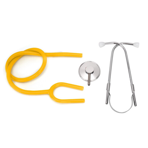 Single Head Stethoscoop Aluminium Echo Yellow