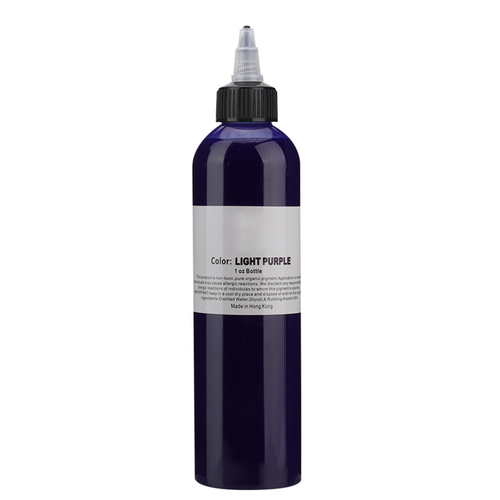 Purple 250Ml Plant Extracts Long Lasting Tattoo Ink (Purple)