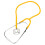 Single Head Stethoscoop Aluminium Echo Yellow 3