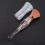 Set pennelli trucco 3 in 1 viso occhi labbra 3