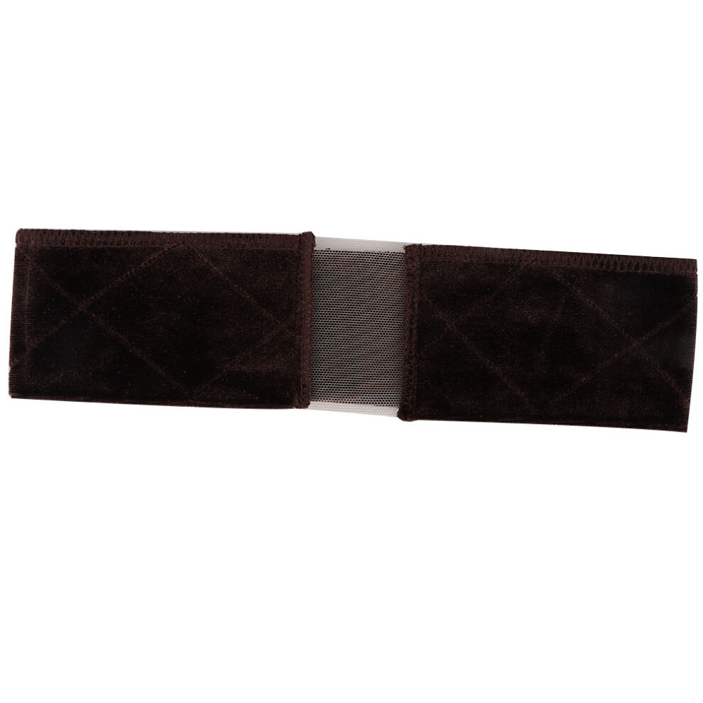 Unisex Brown Adjustable Wig Grip Scarf