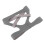 Washable Respirator Mask Headband (Gray) 1