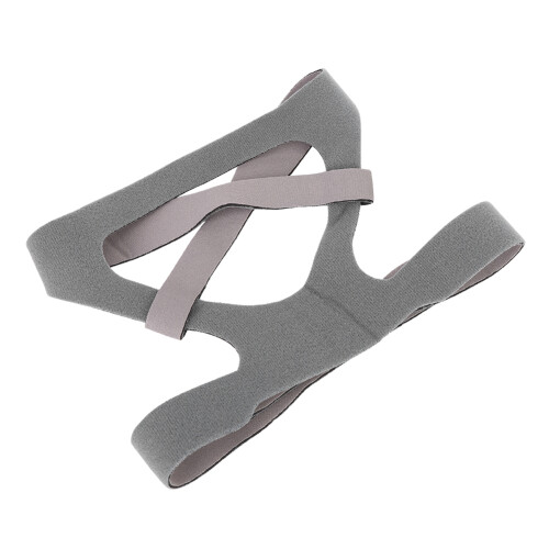 Washable Respirator Mask Headband (Gray)