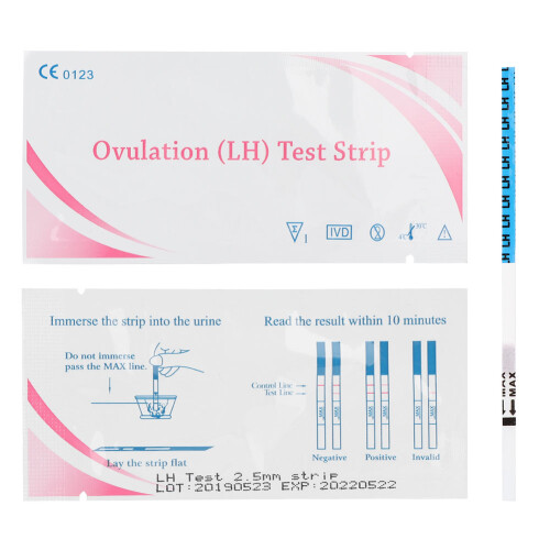 8 Strisce Test Ovulazione LH Donna 1