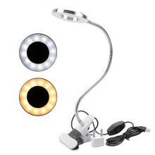 USB-LED-Makeup-Lampe mit Clip