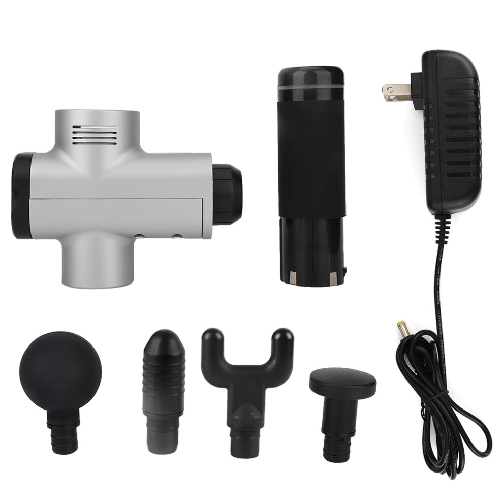 Multifunctional Fascia Massage Gun Deep Muscle Relax Therapy Massager