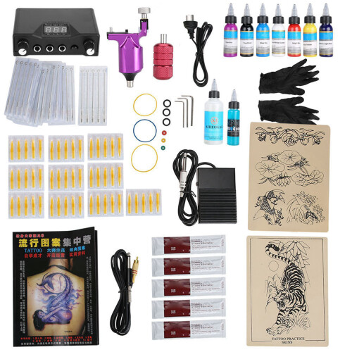 Professional Tattoo Machine Power Supply Set