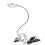 USB-LED-Makeup-Lampe mit Clip 4