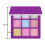 9-Farbige Eyeshadow-Palette Matte Glitzer 3