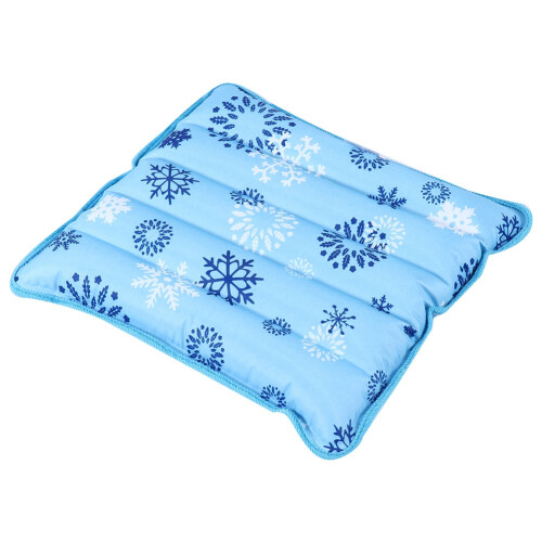Thickened Ice Pillow 36*36cm Snowflake Cooling Cushion 2