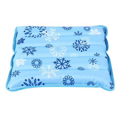 Thickened Ice Pillow 36*36cm Snowflake Cooling Cushion 1