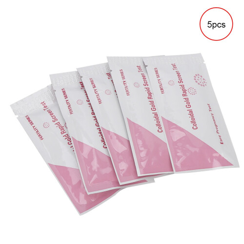 5pcs HCG Early Pregnancy Test Strips 2