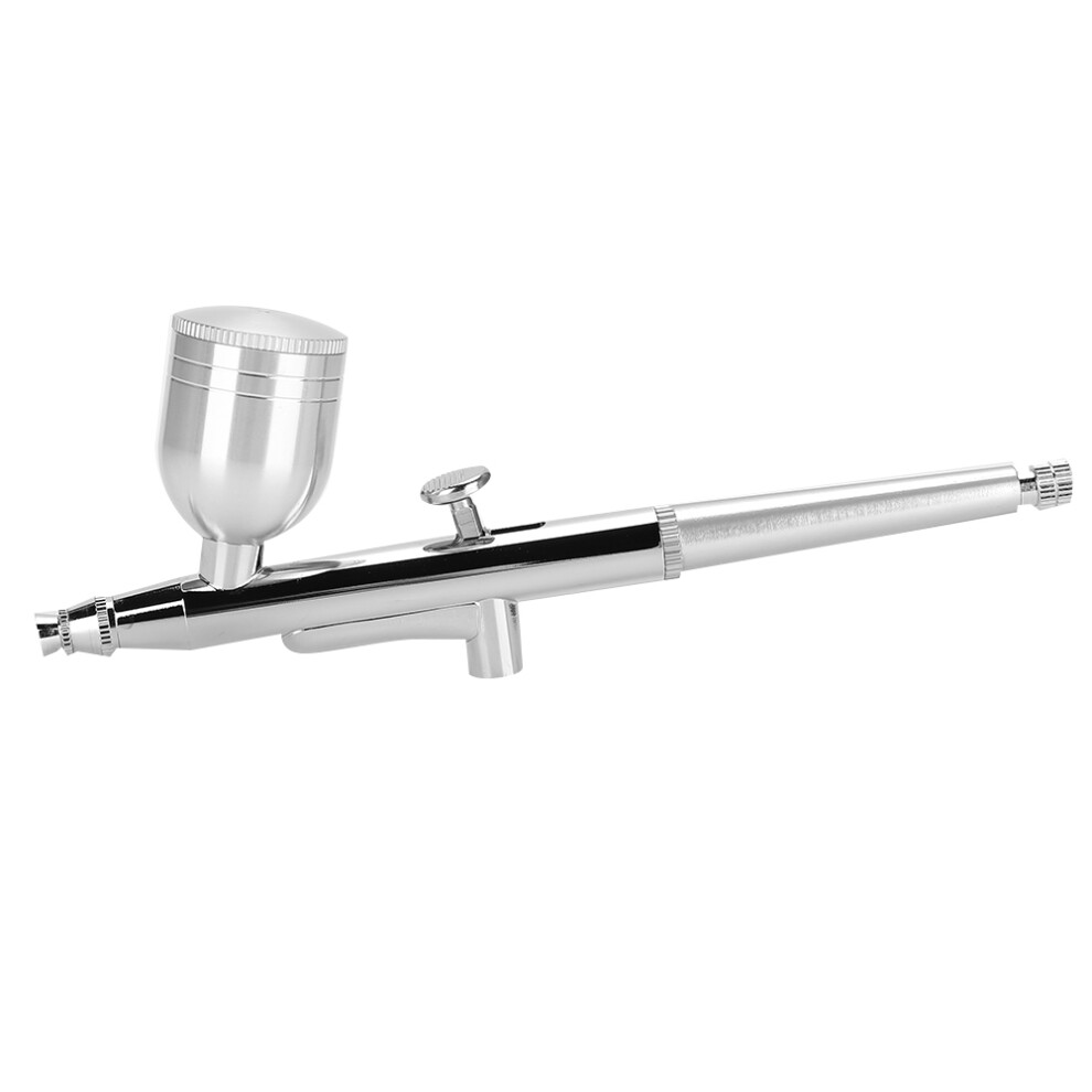 0.3Mm Water Oxygen Sprayer Airbrush Spray Gun Silver 448787252210