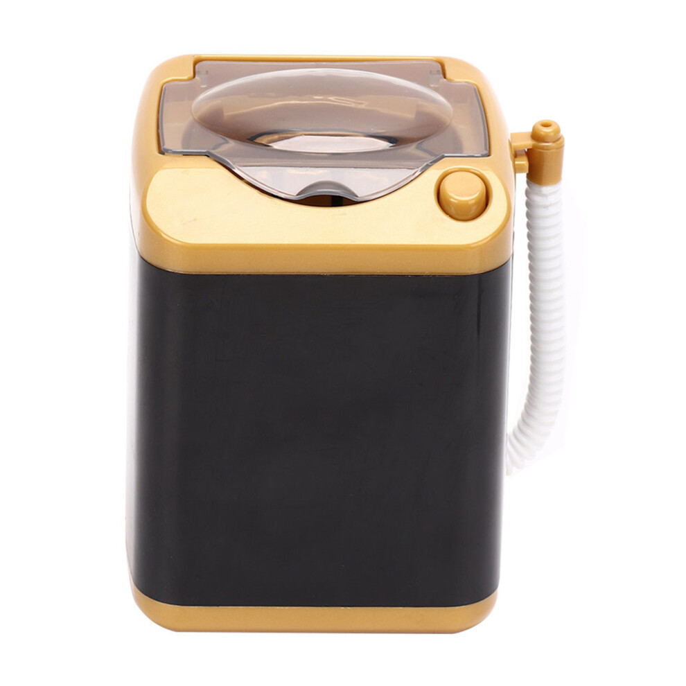 Electric Mini Washing Machine Cosmetic Cleansing Tool (Gold)