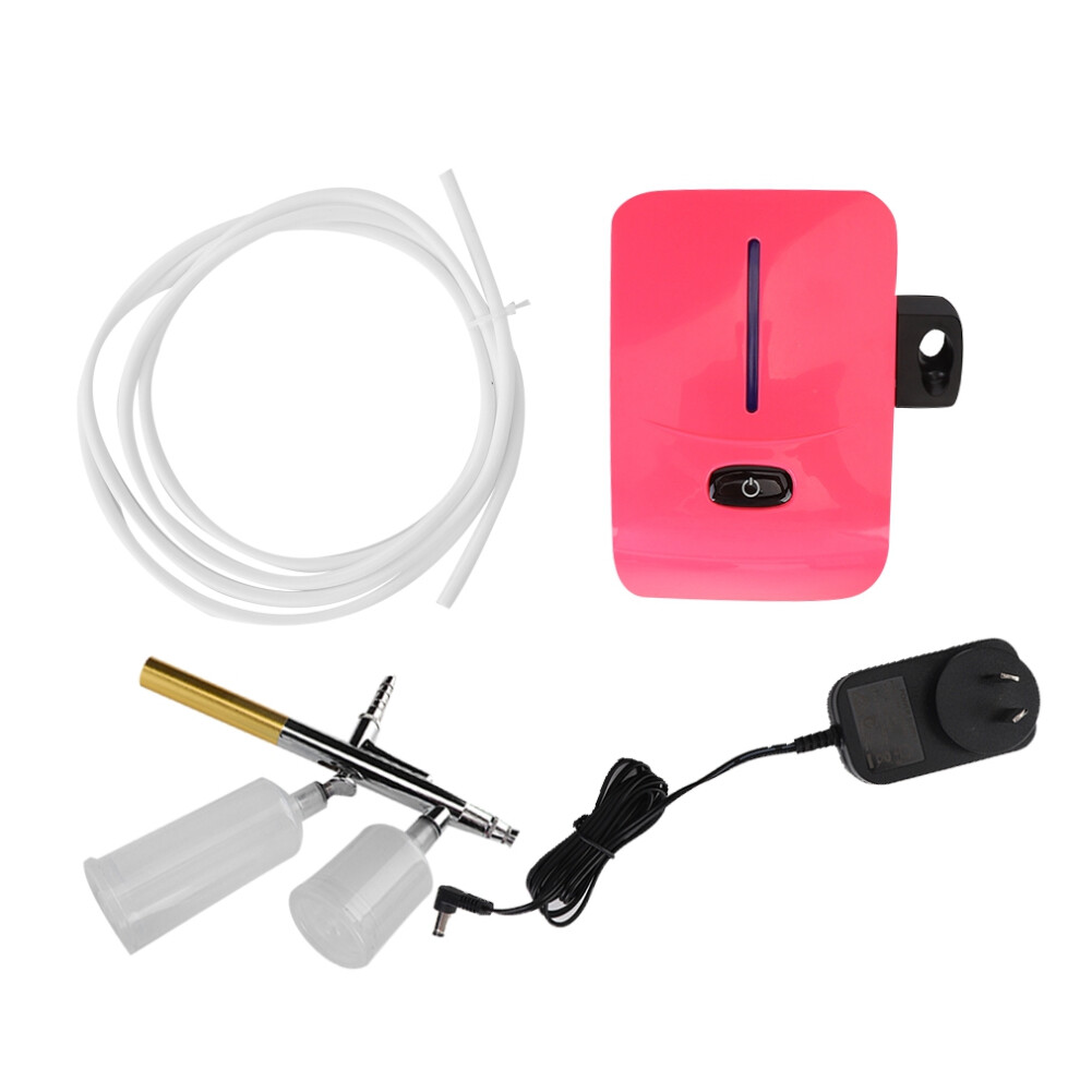 Mini Air Compressor Oxygen Sprayer Skin Rejuvenation Nano Moisturizing