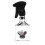 High Pressure Hair Spray Bottle Salon Tool Silver 2
