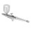 0,3mm Wasserdampfspray Airbrush Silber 3