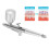0,3mm Wasserdampfspray Airbrush Silber 5